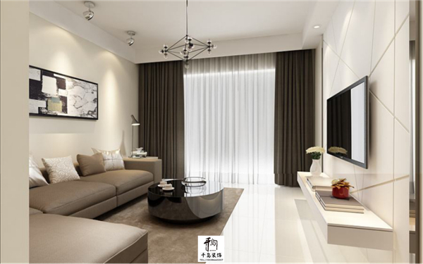 2018簡約風格客廳裝修效果圖