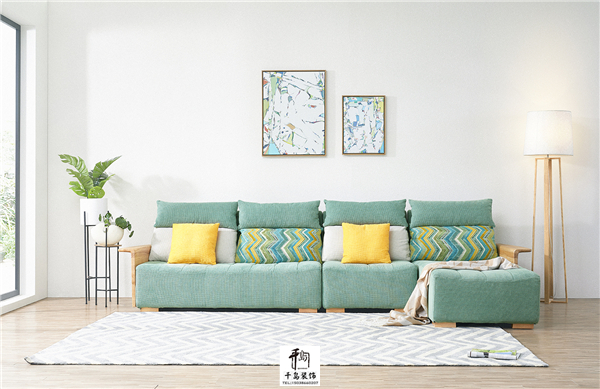 轉(zhuǎn)角沙發(fā),親膚實(shí)用