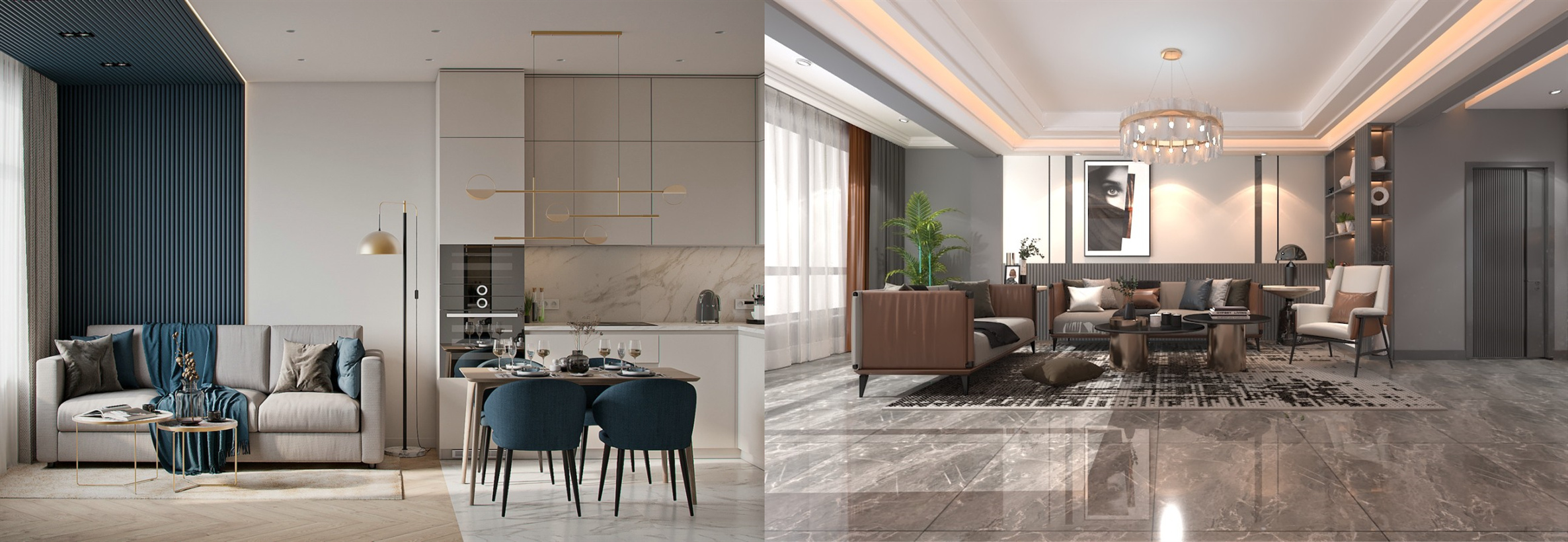 現代簡約裝修效果