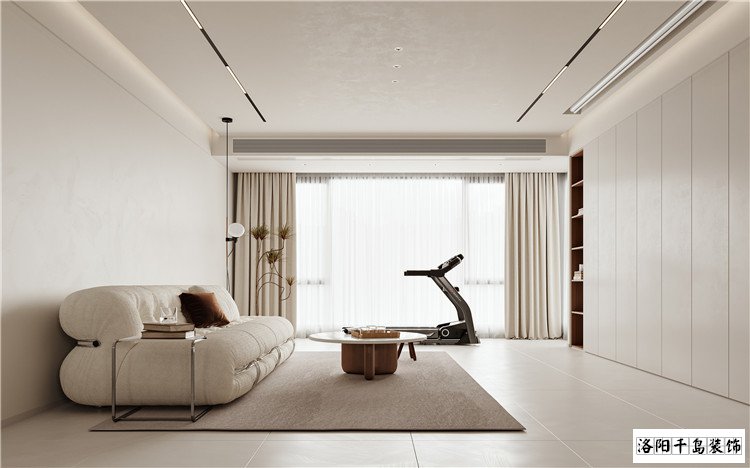 洛陽現代風客廳裝修案例