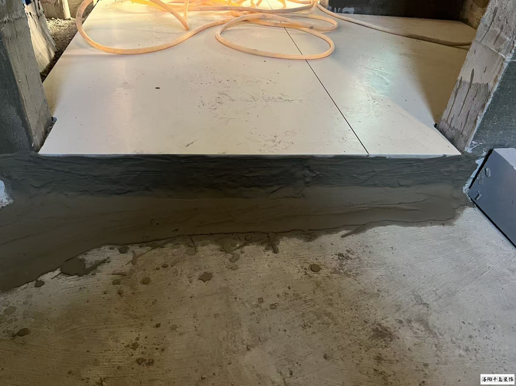 洛陽裝修瓦工施工現場